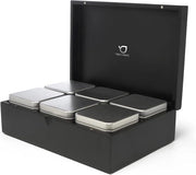 Pannelli di Bambo con 6 Cassetti - Stile e Funzionalità - Bambo