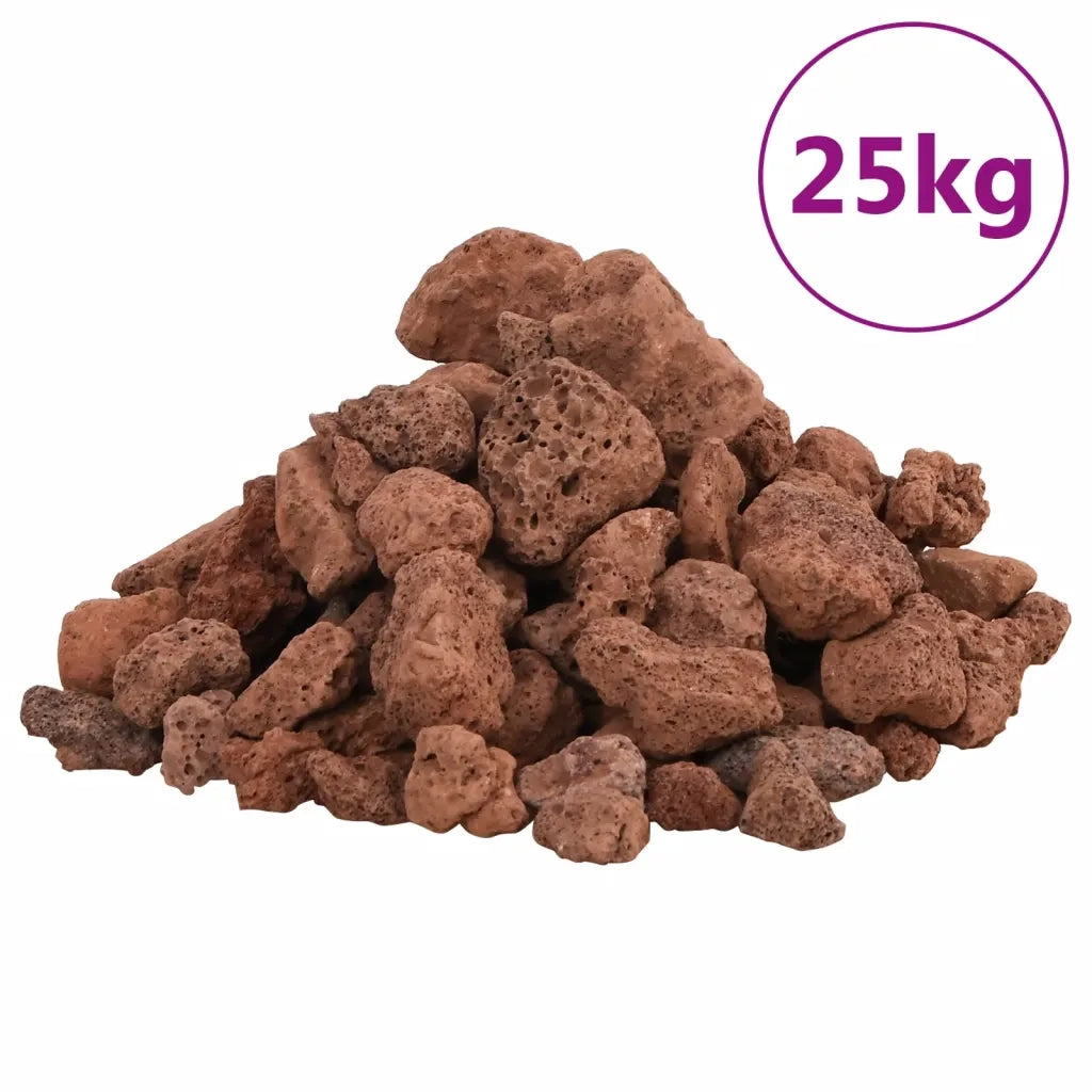 Rocce Vulcaniche 25 kg Rosse 1-2 cm CFW9915598