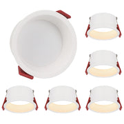 ZMH Faretto da soffitto LED da incasso 5er Set 5W IP44