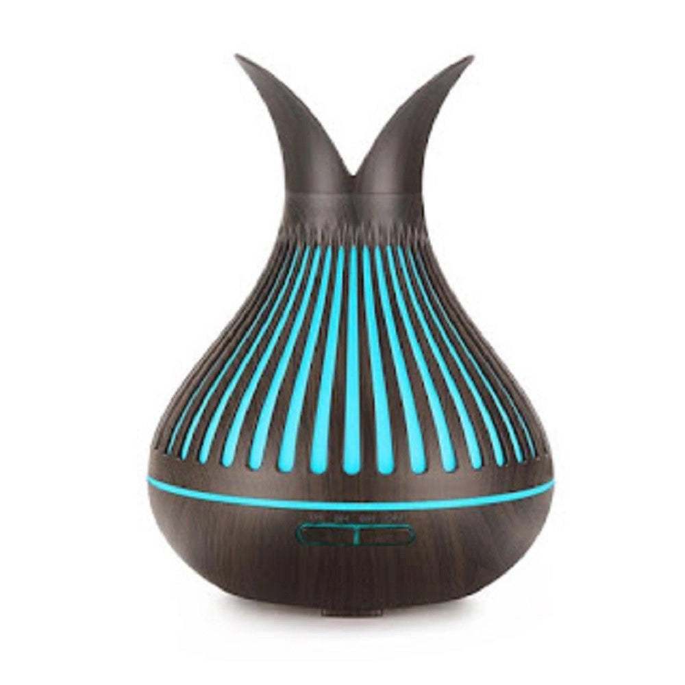 Trade Shop - Diffusore Aromi Umidificatore Ultrasuoni 500ml 8w Aromaterapia Elettrico Tx-8359 -