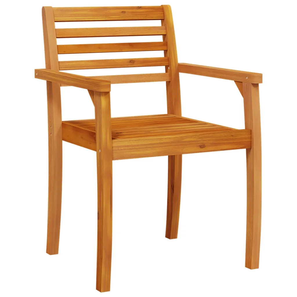 Sedie da Giardino 4 pz 59x55x85 cm Legno Massello di Acacia 3216303