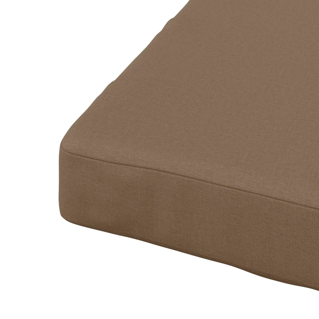 Cuscini per Sedia in 4 Pezzi SOEST 4 pz 100% Poliestere Tortora 944500