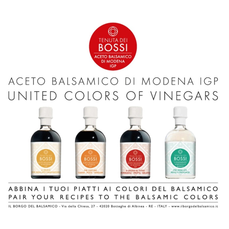 Il Borgo del Balsamico – La tenuta dei Bossi – IGP 250ml Etichetta Gialla