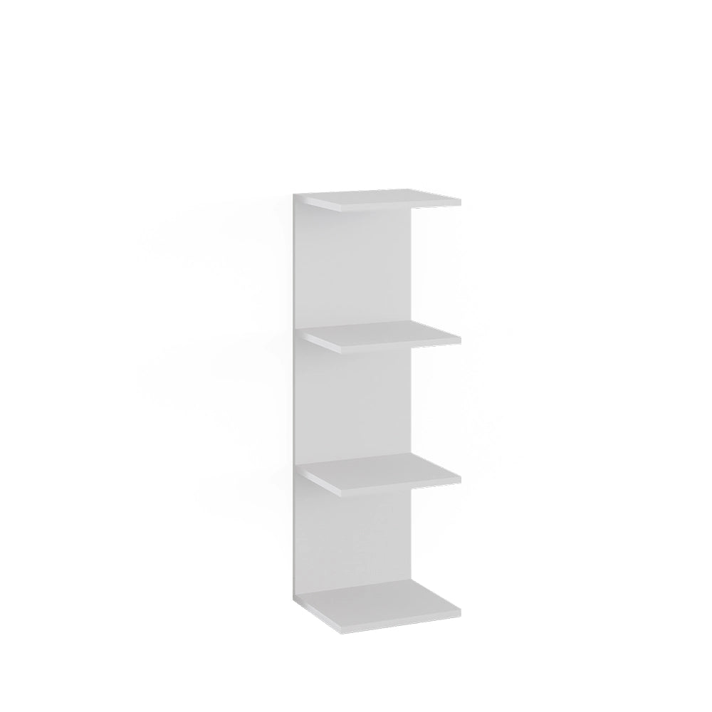 Vicco Scaffale a muro Bianco 30 x 95 cm