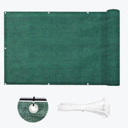 Sistema di Privacy per Balcone 0,8x3m (Verde Scuro) con Copertura Resistente ai Raggi UV e Respirante per Giardino/Balcone - LOVE STORY