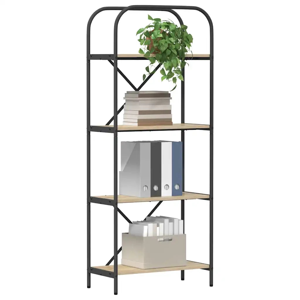 Libreria Rovere Sonoma 60 x 30 x 146 cm Legno multistrato 879858