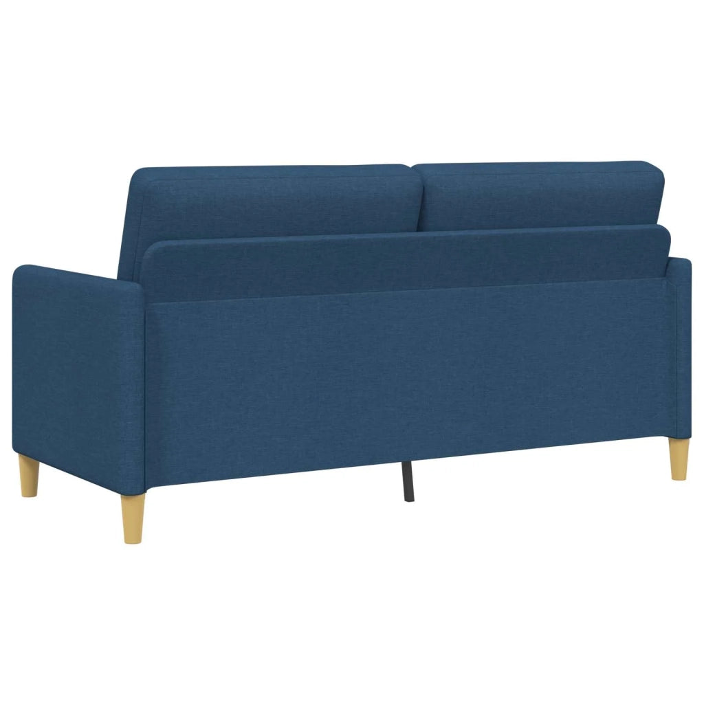 Set di Divani con Storage 2 pz Blu Poliestere 3429212