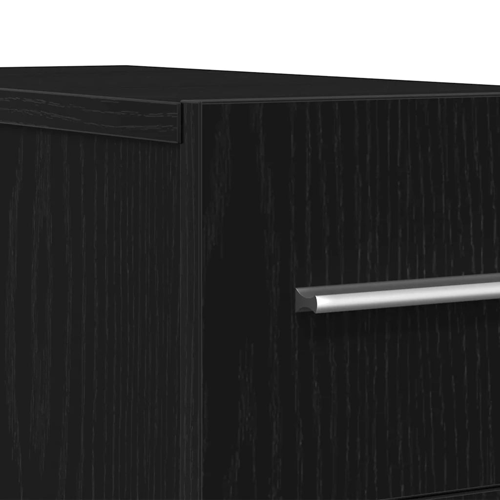 Mobile da Farmacia Rovere Nero 20 x 45,5 x 60 cm 862637