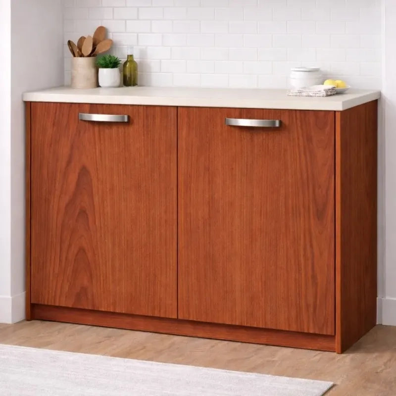 Anta per mobili in Legno nobilitato Compresa di Maniglia 72x40 Ciliegio