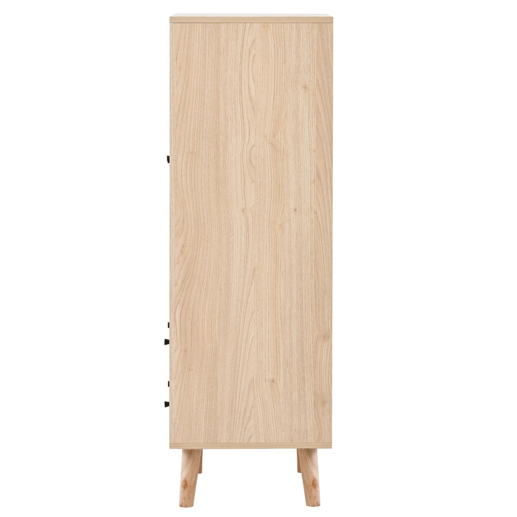 Mobile TV con ante e cassetti - Zephmum - Larghezza 60 cm
