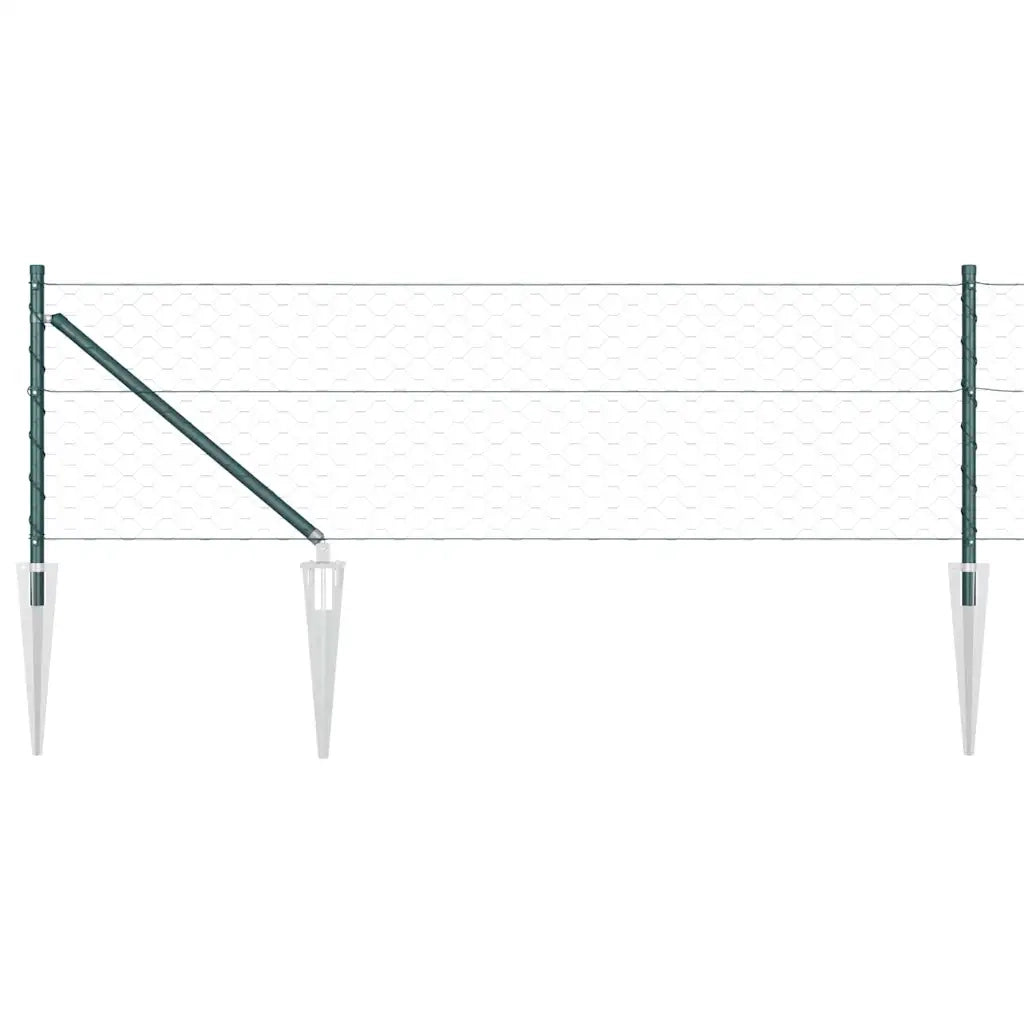 Palo della recinzione | Pannello per recinzione Verde
