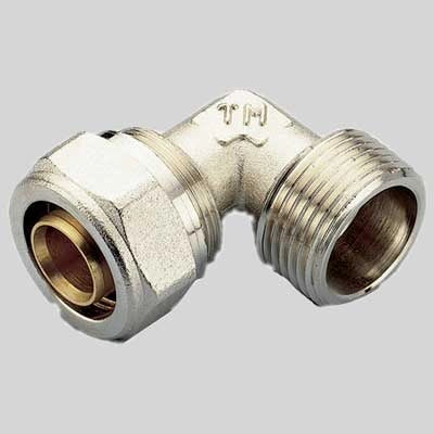 RACCORDO A COMPRESSIONE CURVO MASCHIO TIEMME  32 x 1     TIEMME