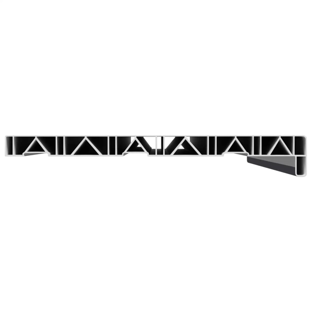Soglia della Finestra Antracite con Venature del Legno PVC CFW3920331