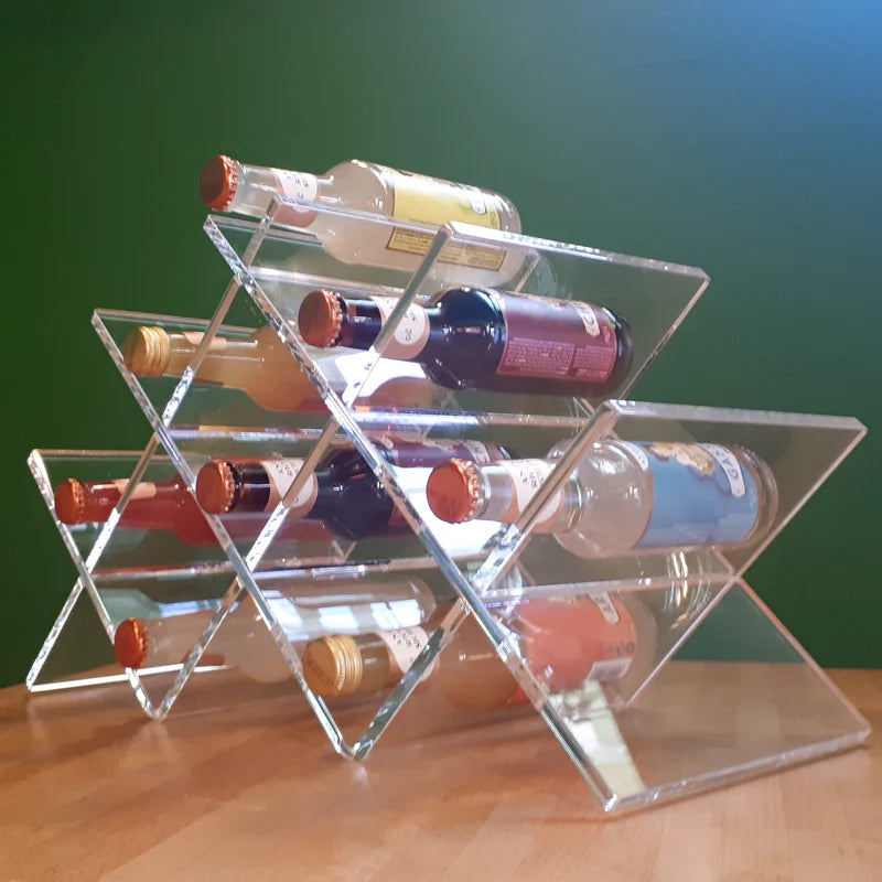 Cantinetta in plexiglass 8 Bottiglie