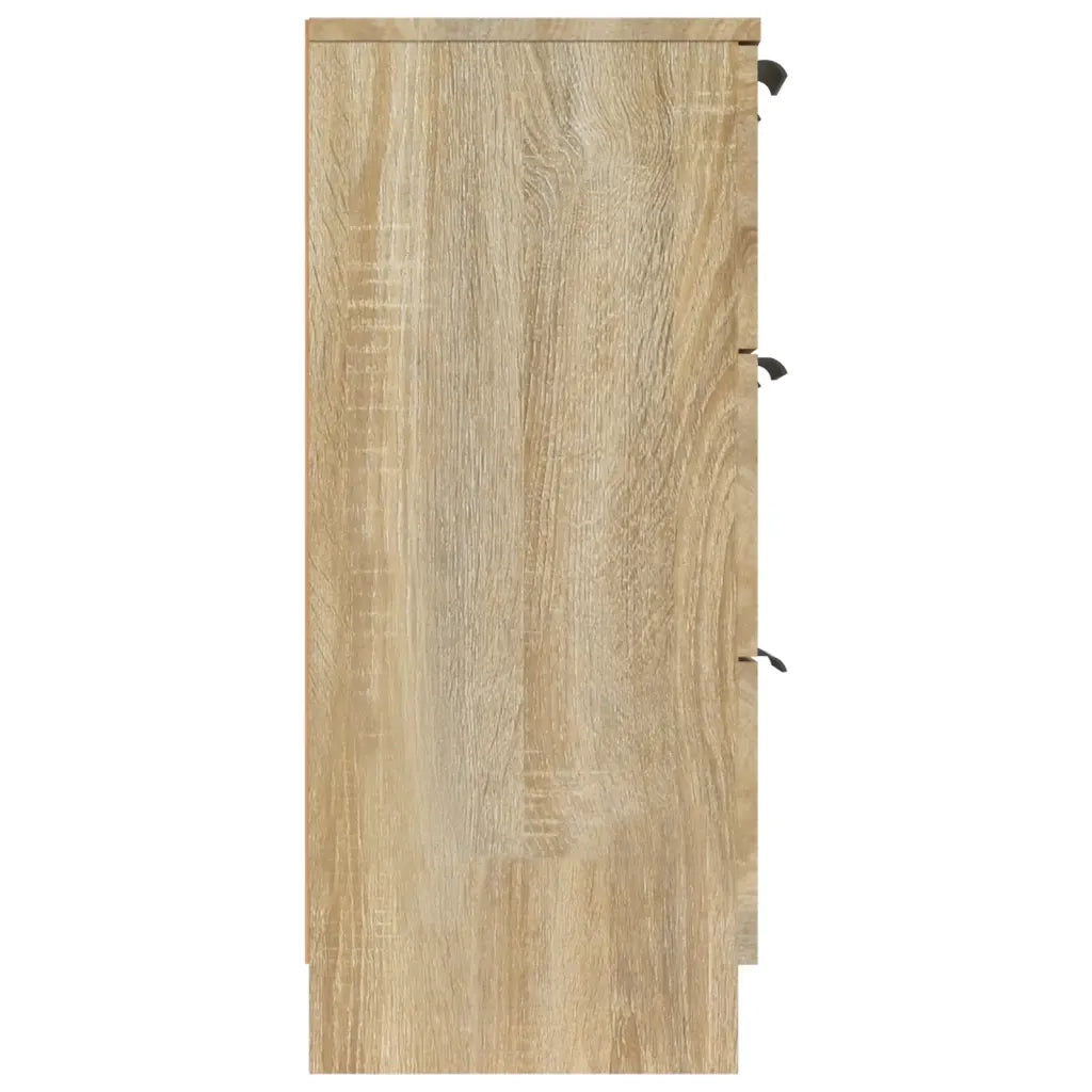 Credenza-Buffet-Armadio da cucina Rovere Sonoma 60x30x70 cm in Legno Multistrato 344265