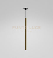 THALASSIA SG/I -  SOSPENSIONE COLORE ORO A LED 3000K 398LM 7W  AD INCASSO D.2,5x55CM