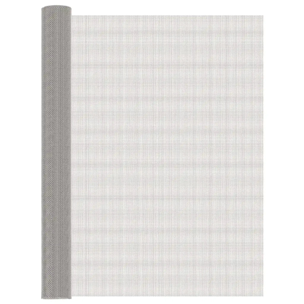 Rete per schermatura 100 x 1000 cm 8 Mesh Argento 42039676