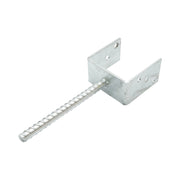 Staffa di appoggio con perno 101x60x102mm