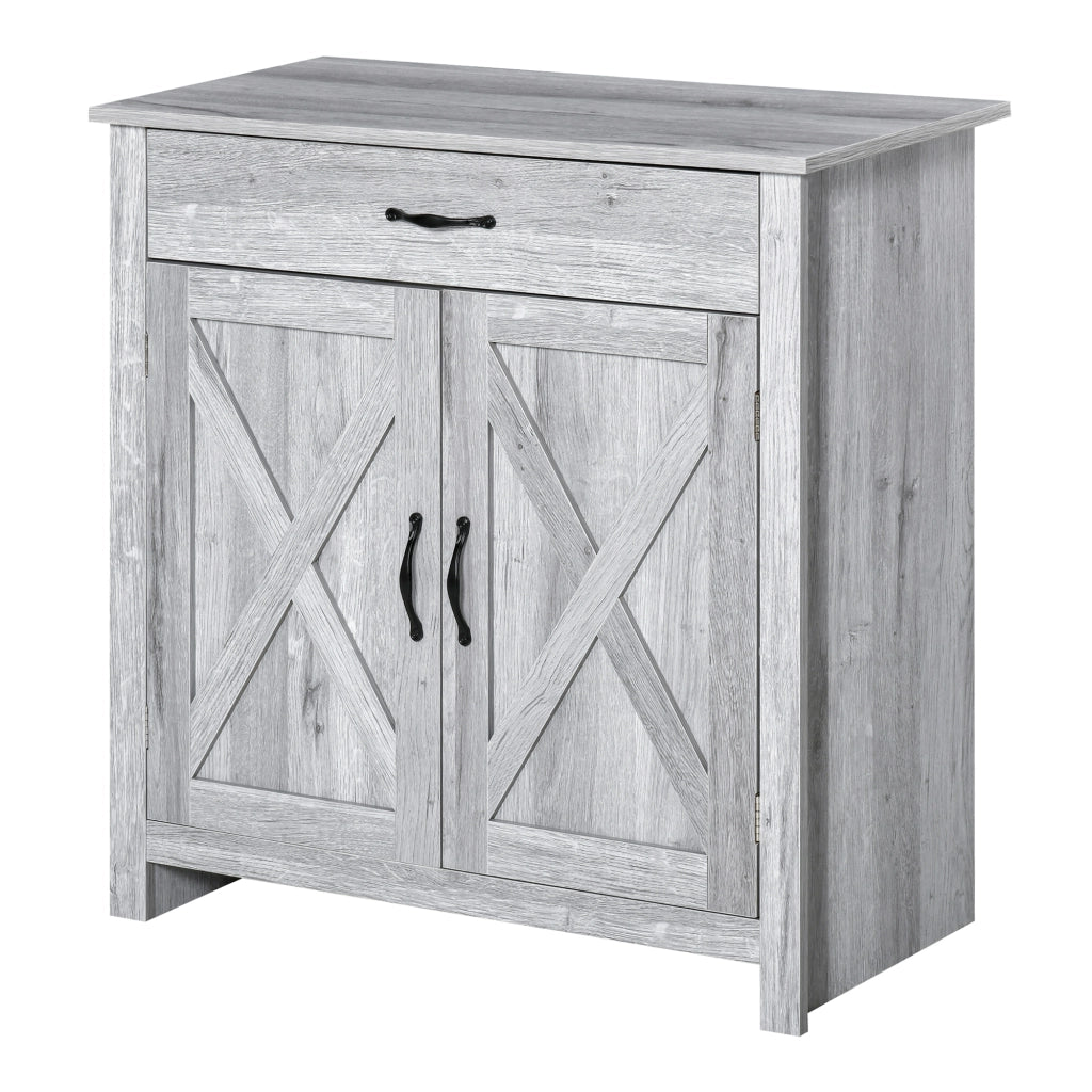 Credenza ¨C Minimal ¨C Grigio 80x39.7x80 cm