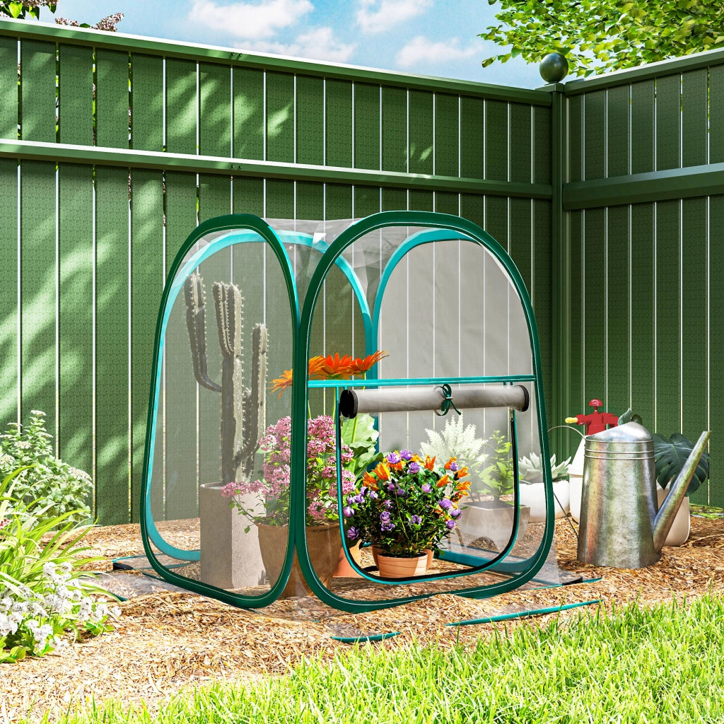 Mini Serra ¨C zephmum ¨C PVC Trasparente 70x70x80 cm