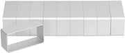 Set di Forme per Biscotti in Acciaio Inossidabile 10 Pezzi - Diverse Forme - Decorazione per Torta - Accessori da Cucina - Duraturo e Resistente al Lavastoviglie