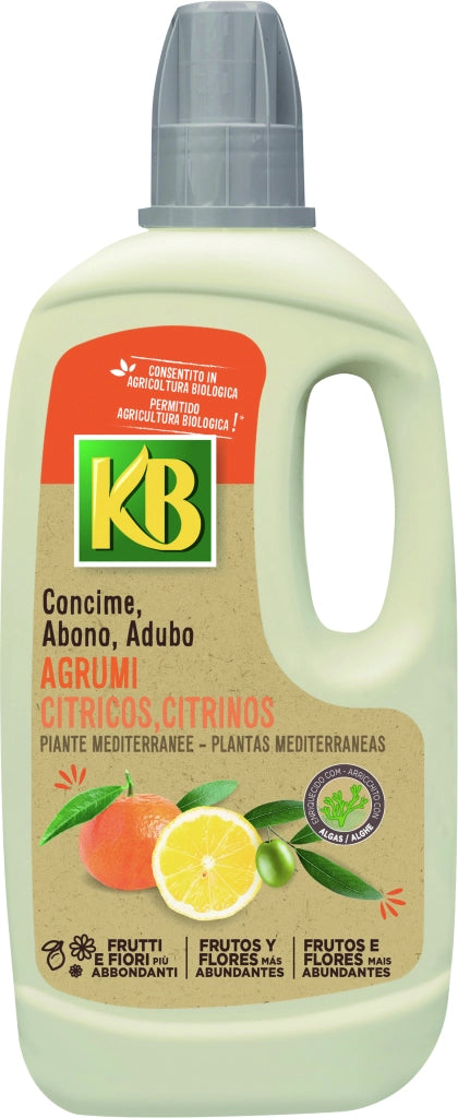 KB CONCIME LIQUIDO AGRUMI E PIANTE MEDITERRANEE lt.1