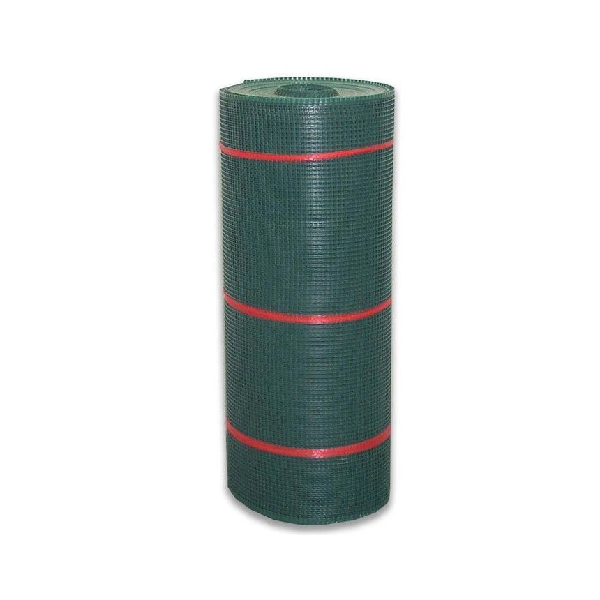 Tenax Rete Plastica Quadra Verde 10X10 Cm 100