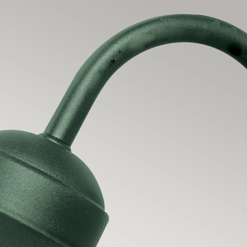 Applique esterna industrial verde E27 IP44 Klampenborg Elstead