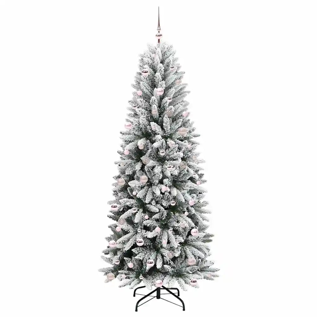 Albero di Natale | Decorazioni natalizie artificiale con 300 LED Bianco 240 cm
