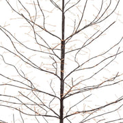 Albero luminoso Tiglio marrone 2 m, 1120 microled bianco caldo, uso interno