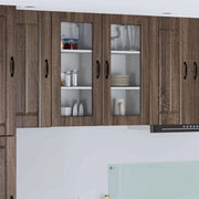 Pannello lavastoviglie Lucca 2 pcs Rovere Marrone 885000