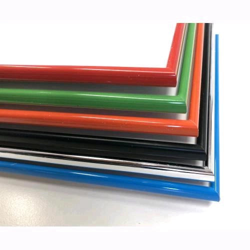 Cornice Foto Stampe Portafoto Quadro Minimal HOOKER PVC Colore AZZURRO 20x30 cm