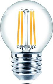 Century LAMPADA A FILAMENTO LED SFERA E27 Luce naturale  4 W - 470 lumen 10.00 pz