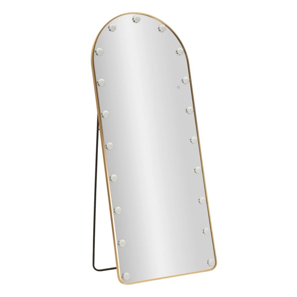 Specchio da Terra VKH1053, Oro, Vetro, 70x6x170 cm