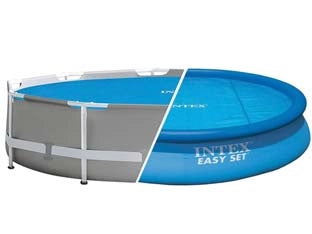 TELO TERMICO DI COPERTURA PER PISCINE ROTONDE EASY E PRISM  ø cm.244  peso kg.0,80 (28010)    INTEX