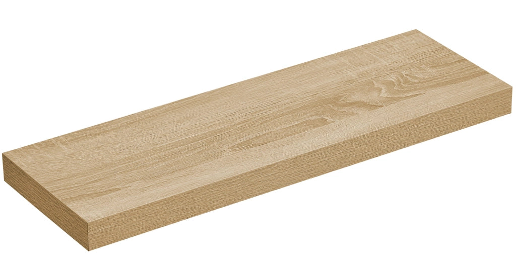 Mensola da parete Valora 60 cm - Design galleggiante in rovere Sonoma