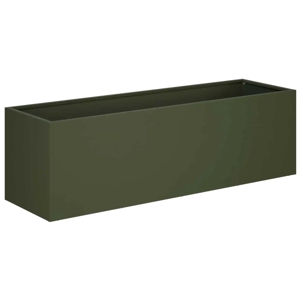 Vaso da giardino Verde Oliva 80 x 30 x 30 cm 8005210