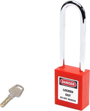 Cinturino di sicurezza per applicazioni Lockout Tagout - Compatto e leggero, rosso, 6mm