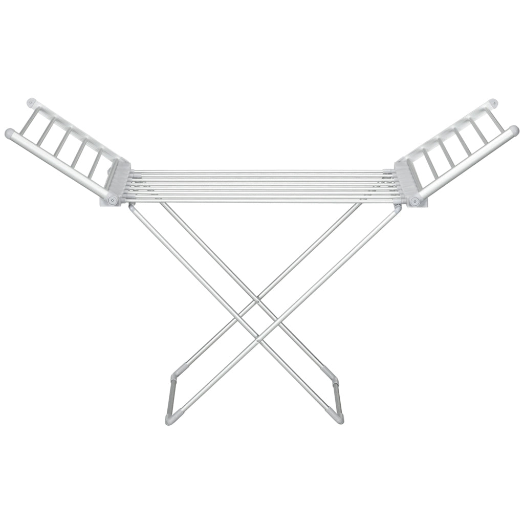Stendibiancheria elettrico 2 ali estensibili ¨C Minimal ¨C alluminio 144x53x91 cm