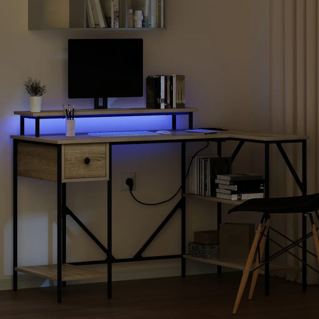 Scrivania | Tavolo da Ufficio Rovere Sonoma 120 x 79 x 86,5 cm Legno multistrato