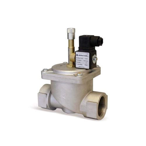 Elettrovalvola gas normalmente aperta 1 1/4" 6 BAR da 230 v Watts