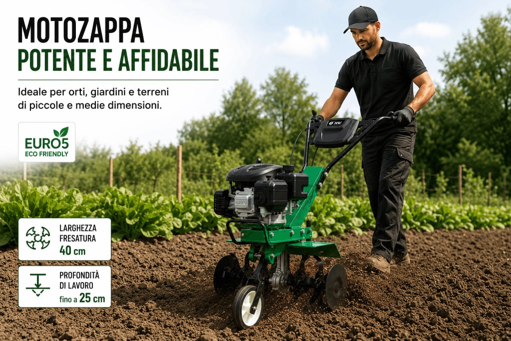 MOTOZAPPA SCOPPIO OHV CC139 E-V SIMPLY TILLER 40