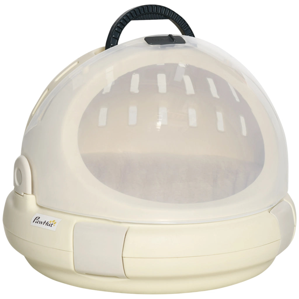 Trasportino per gatti lavabile con cuscino amovibile ¨C Minimal ¨C 41x41x35 cm beige