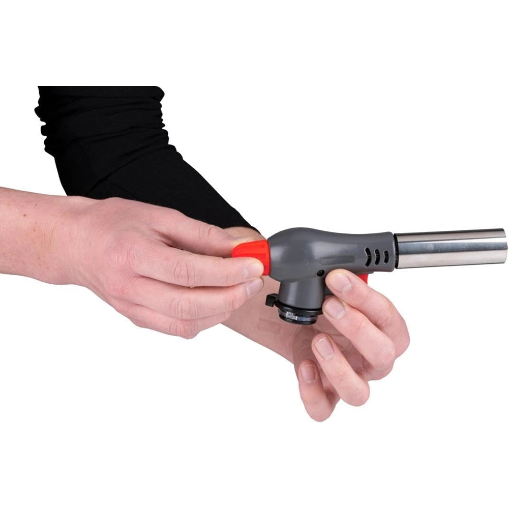 Bruciatore a Gas Butano con Valigetta 20,5x7,5x17,5cm Fiamma Regolabile All Ride