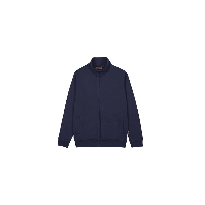 Felpa U-Power Anuta DB taglia XXL – cotone elasticizzato full zip blu Deep Blue – U-Power