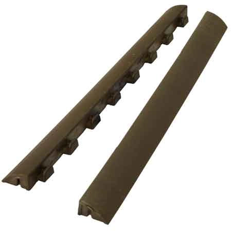 PROFILO LATERALE PER PIASTRELLA 'WOODENLIKE' Aggancio Maschio, 580x56 mm - Spess. 25 mm