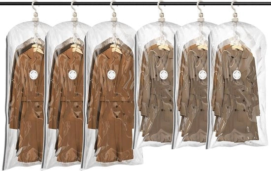 Opacious Sacchi di Stoccaggio per Abbigliamento - Spazialmente Efficaci e Vetrati