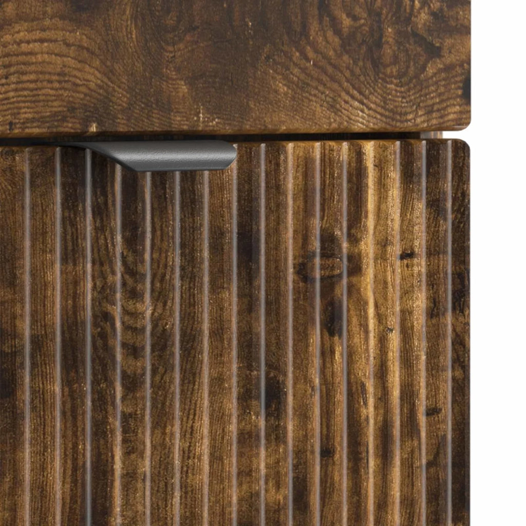 Mobile da Bagno | Armadio da bagno Rovere Fumo 54 x 41 x 70 cm