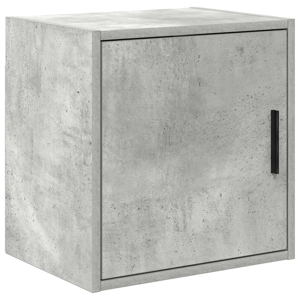 Armadietto portautensili da parete per garage 40 x 30 x 41 cm design moderno legno composito grigio cemento 02_0051423