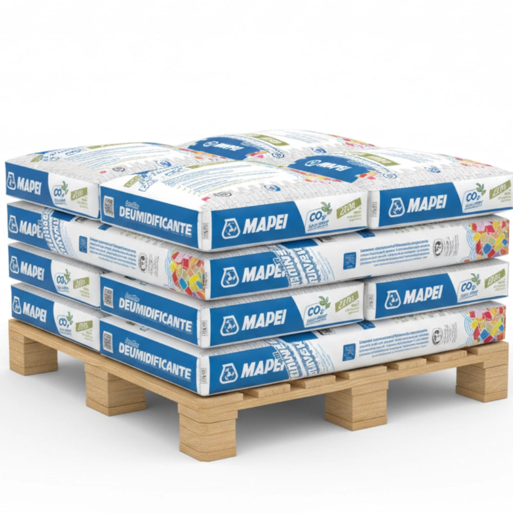 Poromap intonaco deumidificante 20 kg per risanamento murature 10 sacchi
